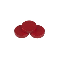 Halmakegel.com Scheibe - Europa - 28x7mm - rot 256515