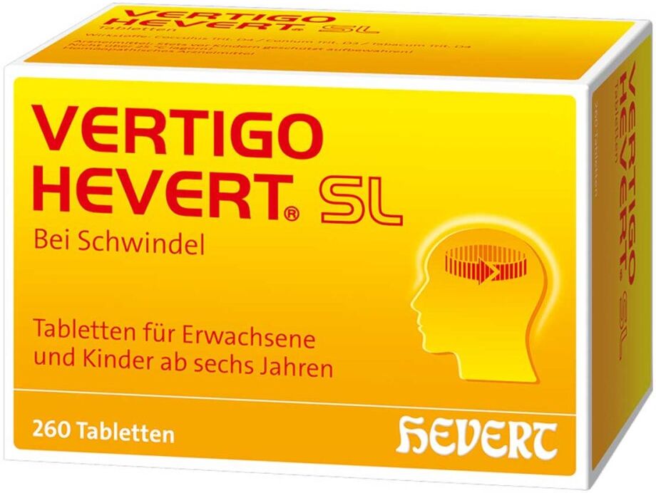 Vertigo Hevert Sl Tabletten