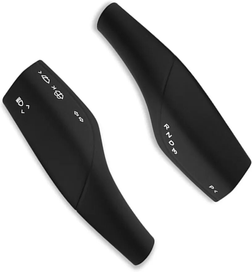 INF Schalthebelverkleidung für Tesla Model 3/Y Lenkstock-Wischerhebel Innendekoration ABS Schwarz
