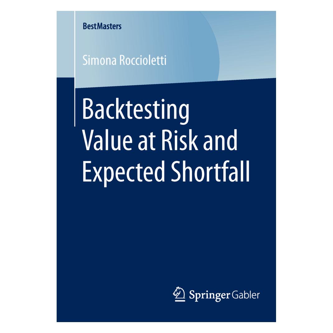 Springer Backtesting Value at Risk and Expected Shortfall (Englisch, Softcover, Simona Roccioletti) (55603530)