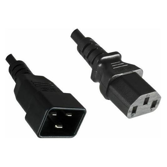 MicroConnect PowerCord C13-C20 0.5M Black (0.50 m) (PE030605)