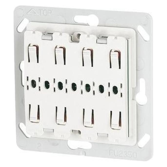 Eaton Power Quality Smart Home xComfort Funk Taster 55x55mm, 2-fach CTAA (126030)
