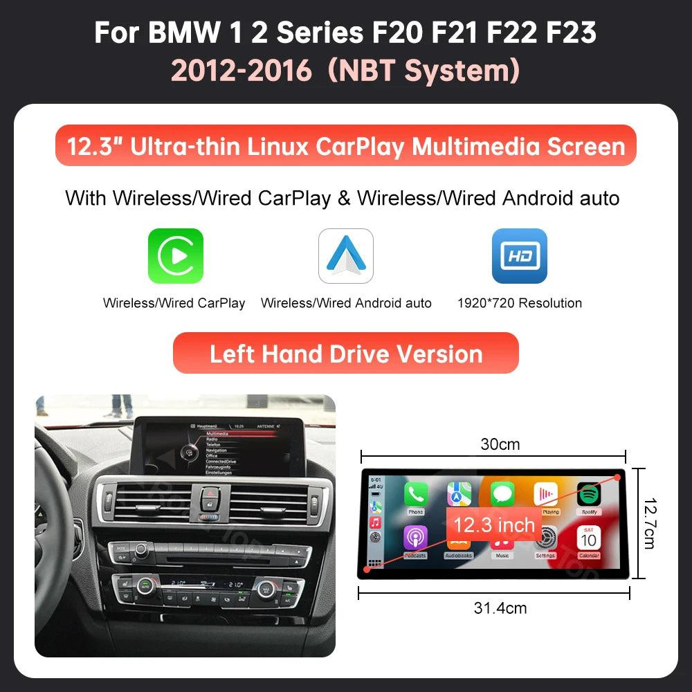 Selius Multimediascherm met 12,3 inch Touchscreen Display voor Auto's