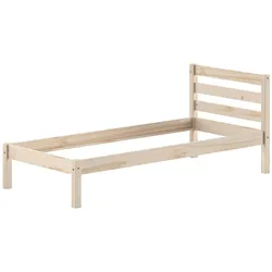 EINZELBETT Karolina Kiefer natur 90x200 inkl Rolllattenrost