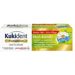 KUKIDENT Haftcreme Med+Kamille 40 g Creme