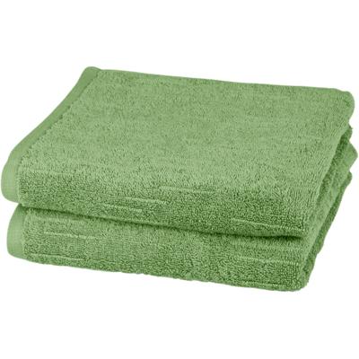 Handtuch ROSS "Premium", grün (schilf), B:50cm L:100cm, Frottier, Obermaterial: 100% Baumwolle, Handtücher, 100% Baumwolle