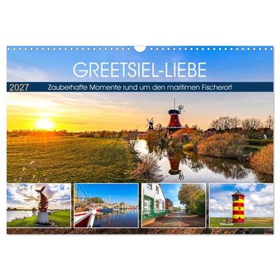 GREETSIEL-LIEBE (Wandkalender 2027 DIN A3 quer), CALVENDO Monatskalender