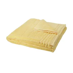 VOSSEN Duschtuch  Vienna Supersoft ¦ gelb ¦ Maße (cm): B: 67
