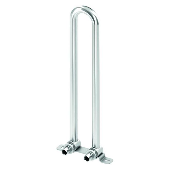TECE GmbH TECEflex HK-Montagegarnitur vernickelt, Bodenmontage d= 16mm (714901)