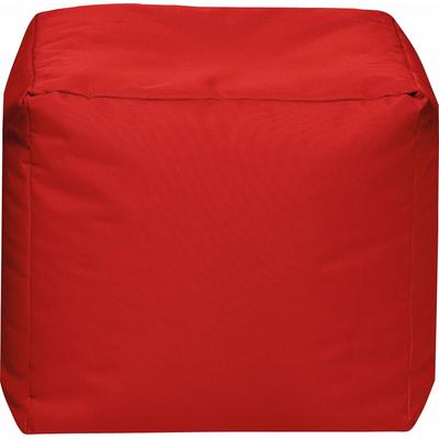 Sitzsack SITTING POINT "Cube SCUBA", rot, Sitzsäcke, Sitzsack