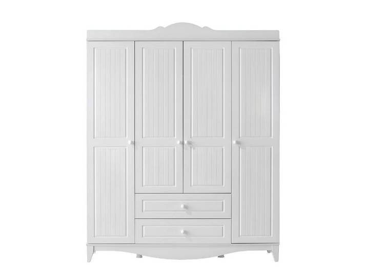 JVmoebel Kleiderschrank Eleganter Schrank in klassischem Design mit viel Stauraum (1-St., Kleiderschrank) Made in Europa