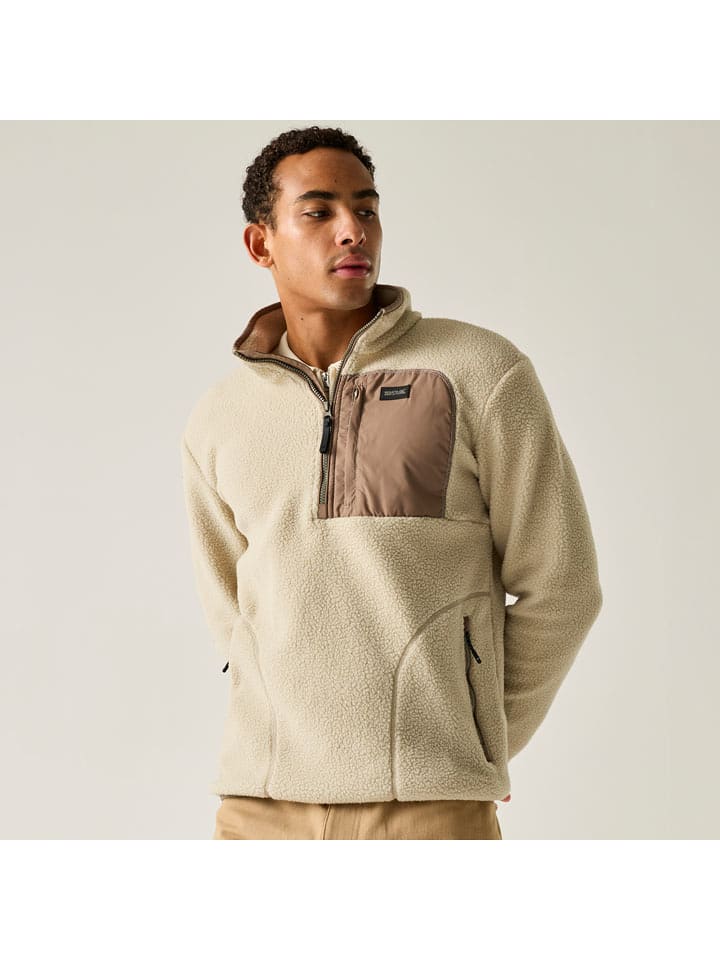 Regatta Fleecepullover "Frankie Borg" in Creme - L