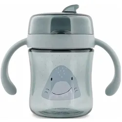 Trixie Baby, Kindergeschirr + Kinderbesteck, Trinklernbecher 360° Hai