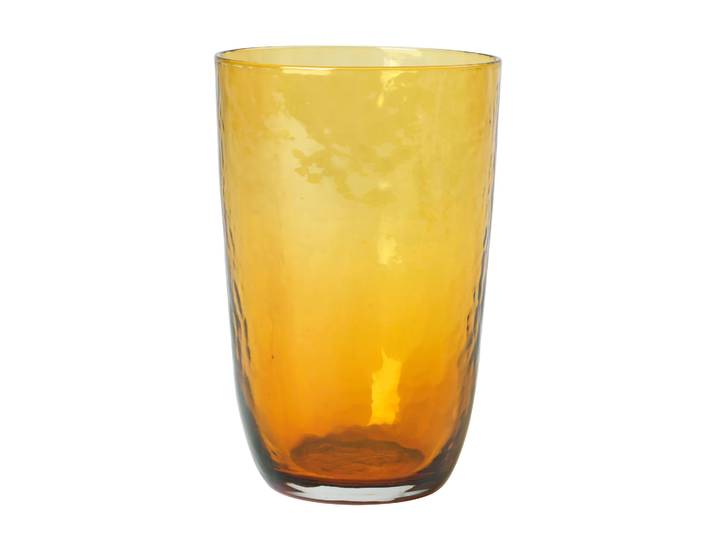 Broste Copenhagen Verre Hammered 50 cl Amber