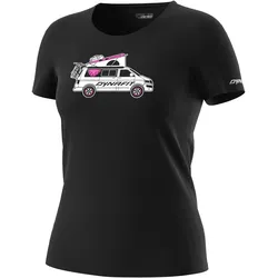 Dynafit, Damen, Sportshirt, Graphic Cotton S/S Tee (34, XS), Schwarz