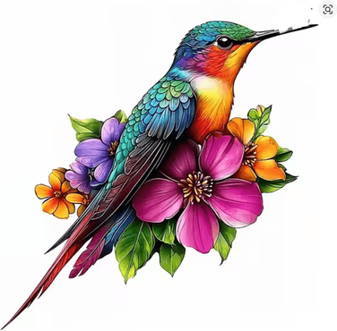 Inspire Essentials Wooden Animal Jigsaw Puzzle Unique Dog Puzzle Gift For Adults And Kids humming Bird a5