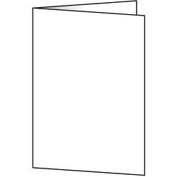Sigel, Karteikarten, Faltkarten (A6, 185 g/m2)