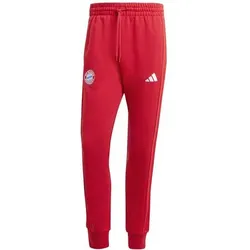 ADIDAS Herren Fanhose FC Bayern München DNA, Größe L in Rot Rot