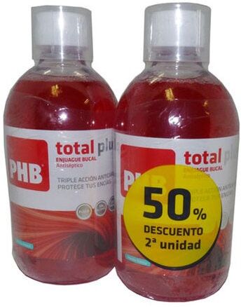 PHB Lote Enjuague Bucal Total Plus 2X