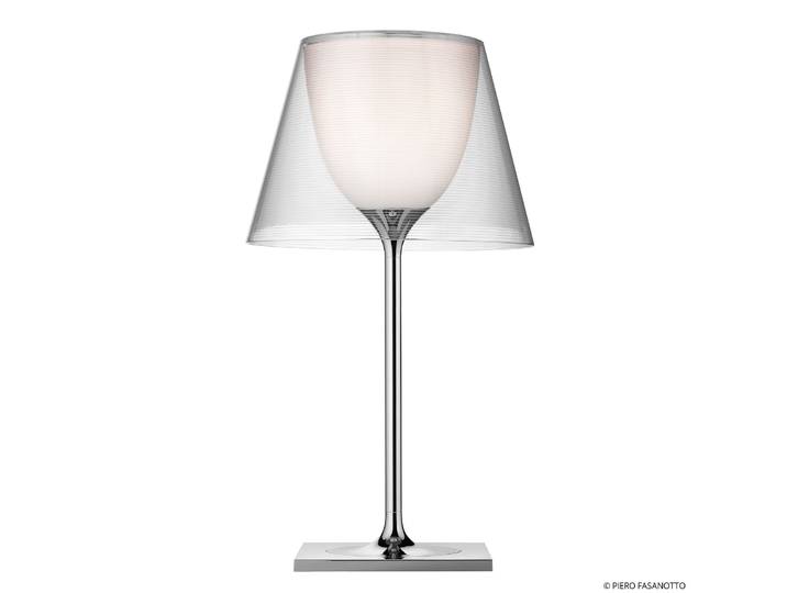 KTribe T1 Tischleuchte Glas Transparent - Flos - Wohnzimmer - Design - Mit Schirm