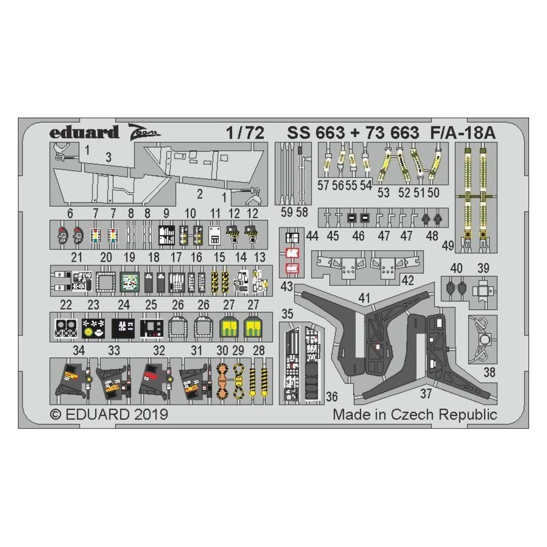 Eduard F/A-18A for Academy (SS663)
