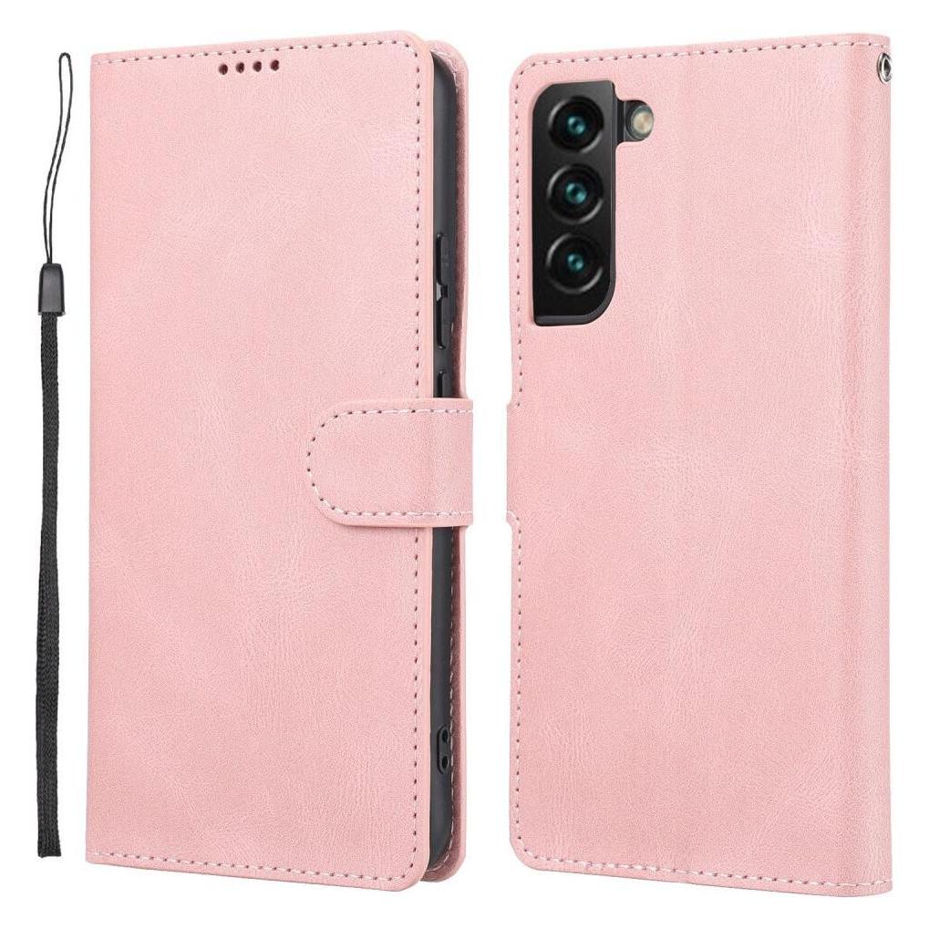 Cover-Discount Galaxy S23+ - Leder Etui Hülle rosa (Samsung Galaxy S23+) (660118031B)