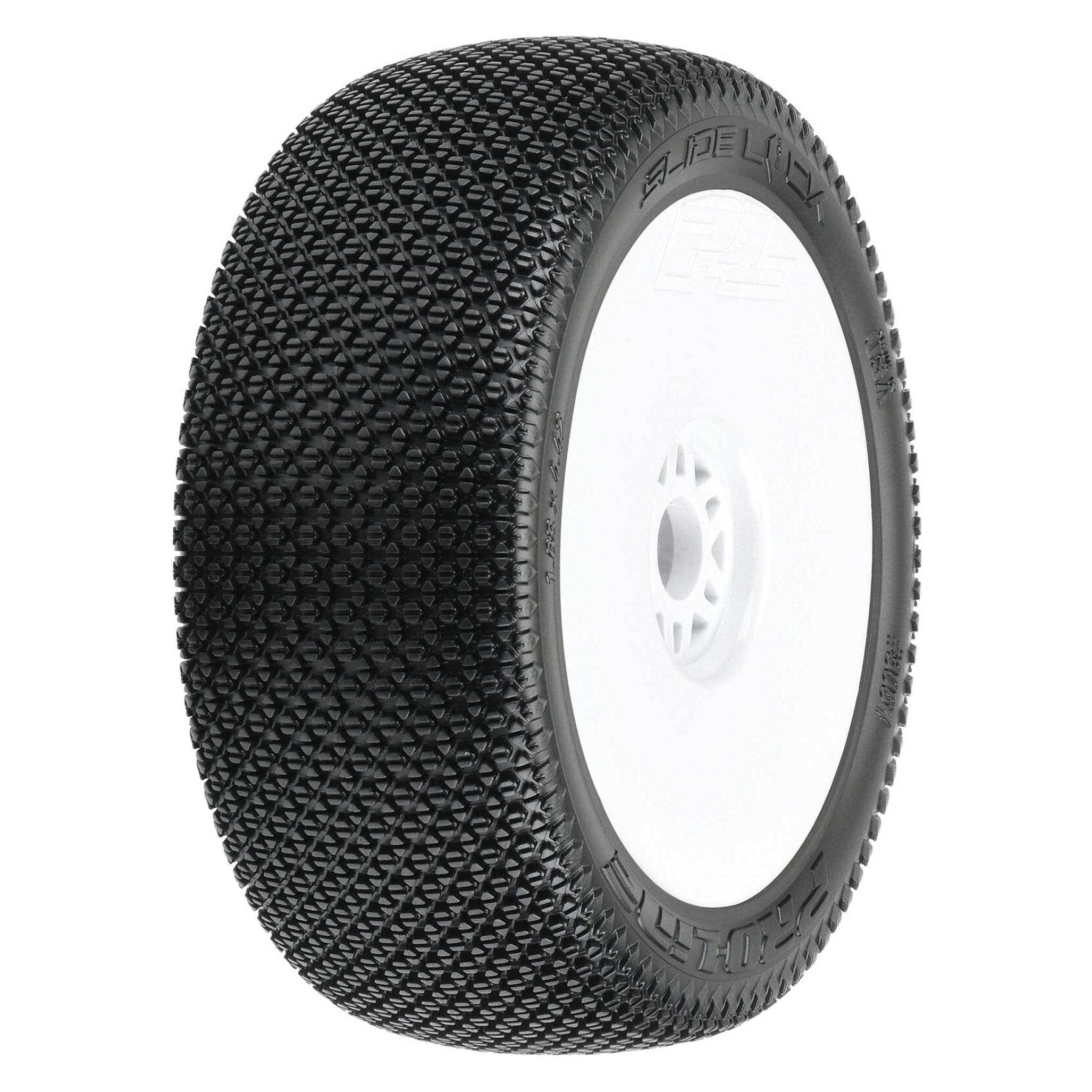 Proline Kompletträder Slide Lock S3 Buggy 1:8, 2 Stück (PRO9064233)