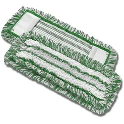 Wischmop Mopptex Hospitalmopp EV07 grün 40 cm Innen Schlinge, außen Fransen