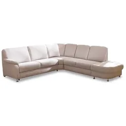 ComfortPlan Ecksofa Tamila S Mikrofaser Silber