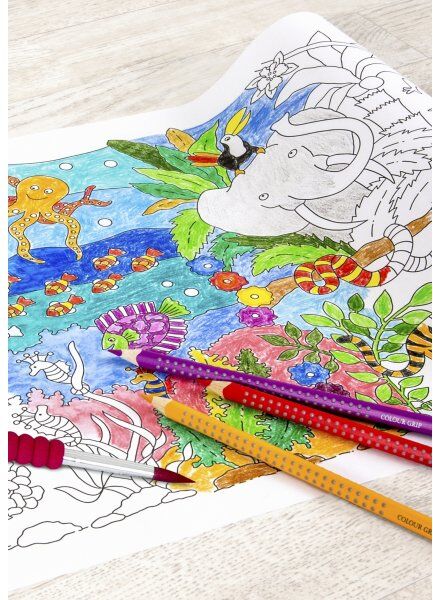 Faber-Castell Grip Farveblyanter   12 Farver