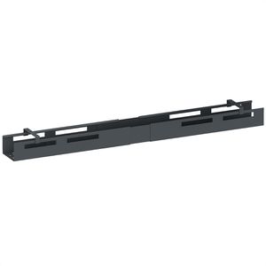 Geramöbel Kabelwanne S-500800-A, anthrazit, zum Anschrauben, aus Metall, 110-170 cm