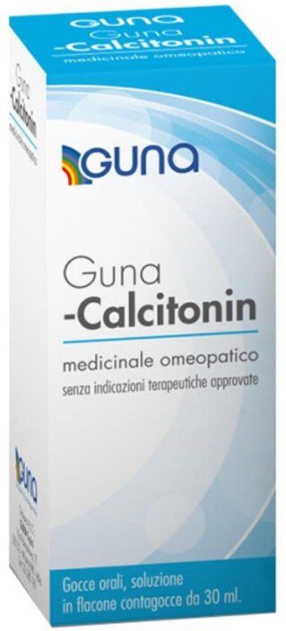 GUNA SpA Guna-Calcitonin Gocce 30ml - Supporto per Osteoporosi e Metabolismo del Calcio