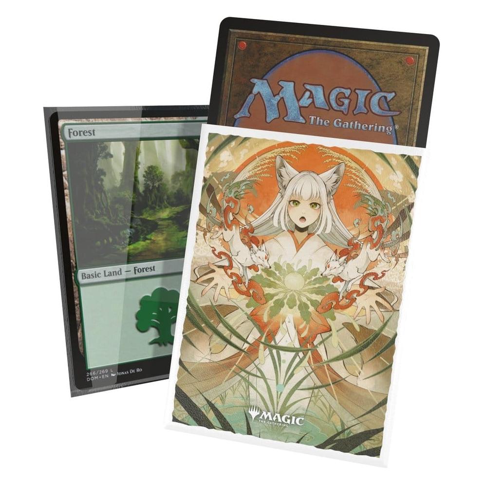 Ultimate Guard Art Sleeves Magic: The Gathering "Secrets of Strixhaven" - Green Rare (Alternate Art) (UltimateGuardArtSleevesSecretsOfStri-4056133050456)
