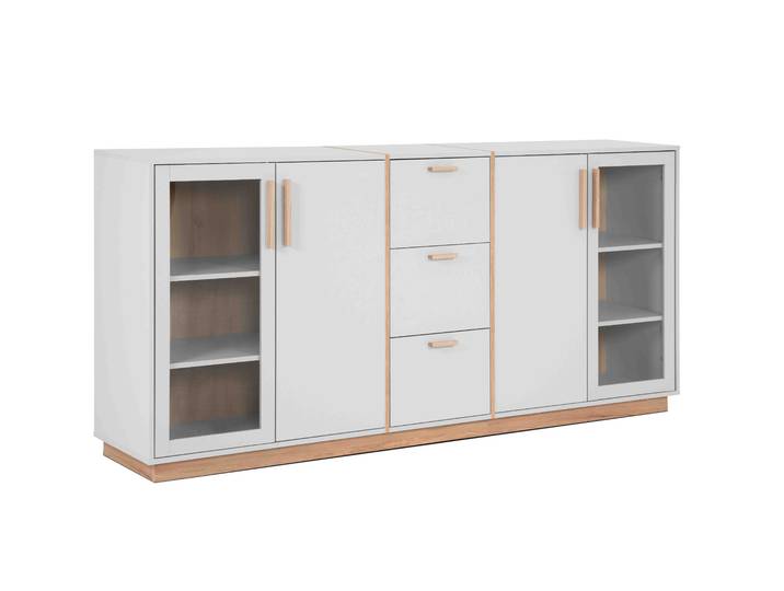 Finori Split Sideboard steingrau