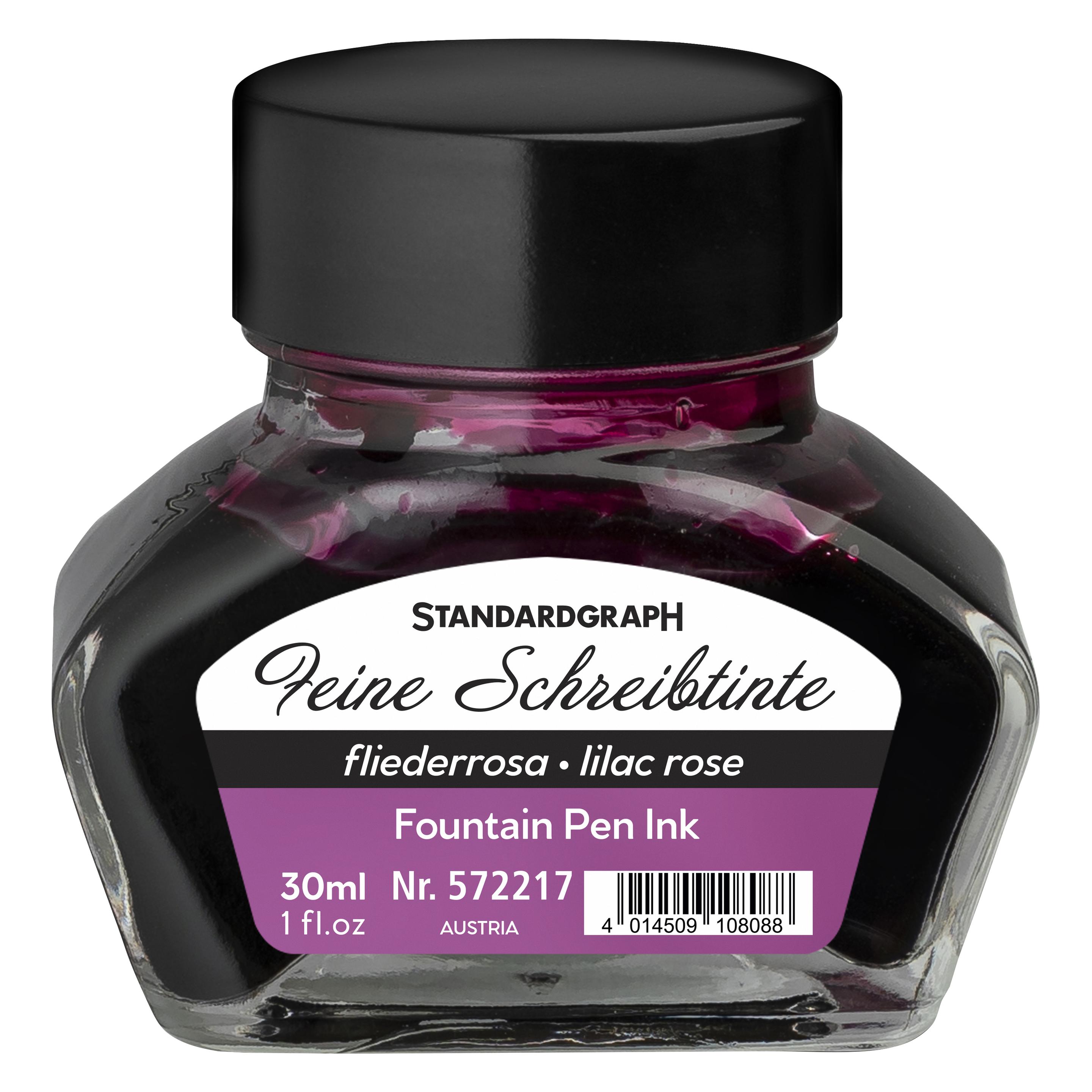 Standardgraph Tinte 30 ml Fliederrosa (Rosa) (572217-SG)