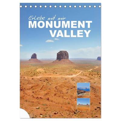 Erlebe mit mir das Monument Valley (Tischkalender 2026 DIN A5 hoch), CALVENDO Monatskalender