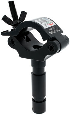Duratruss PRO Clamp with Spigot Black Schwarz
