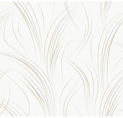 Candice Olson Graceful Wisp White Wallpaper