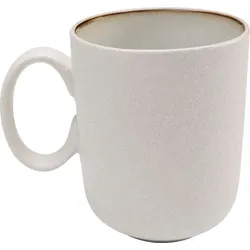 6er-Set KARE DESIGN Kaffeebecher Elio 470 ml Steinzeug Weiß