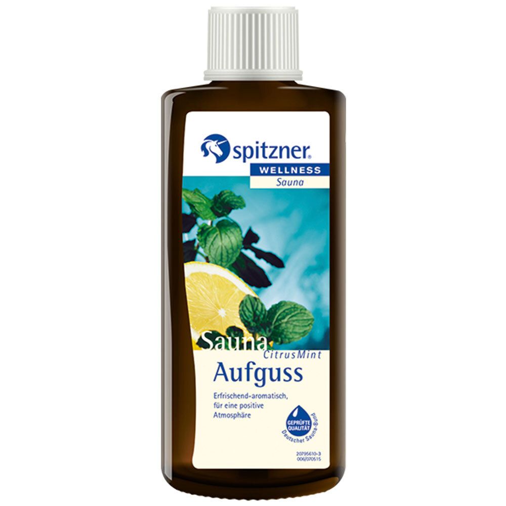 Spitzner Saunaaufguss Citrus Mint Wellness 190 ml Konzentrat