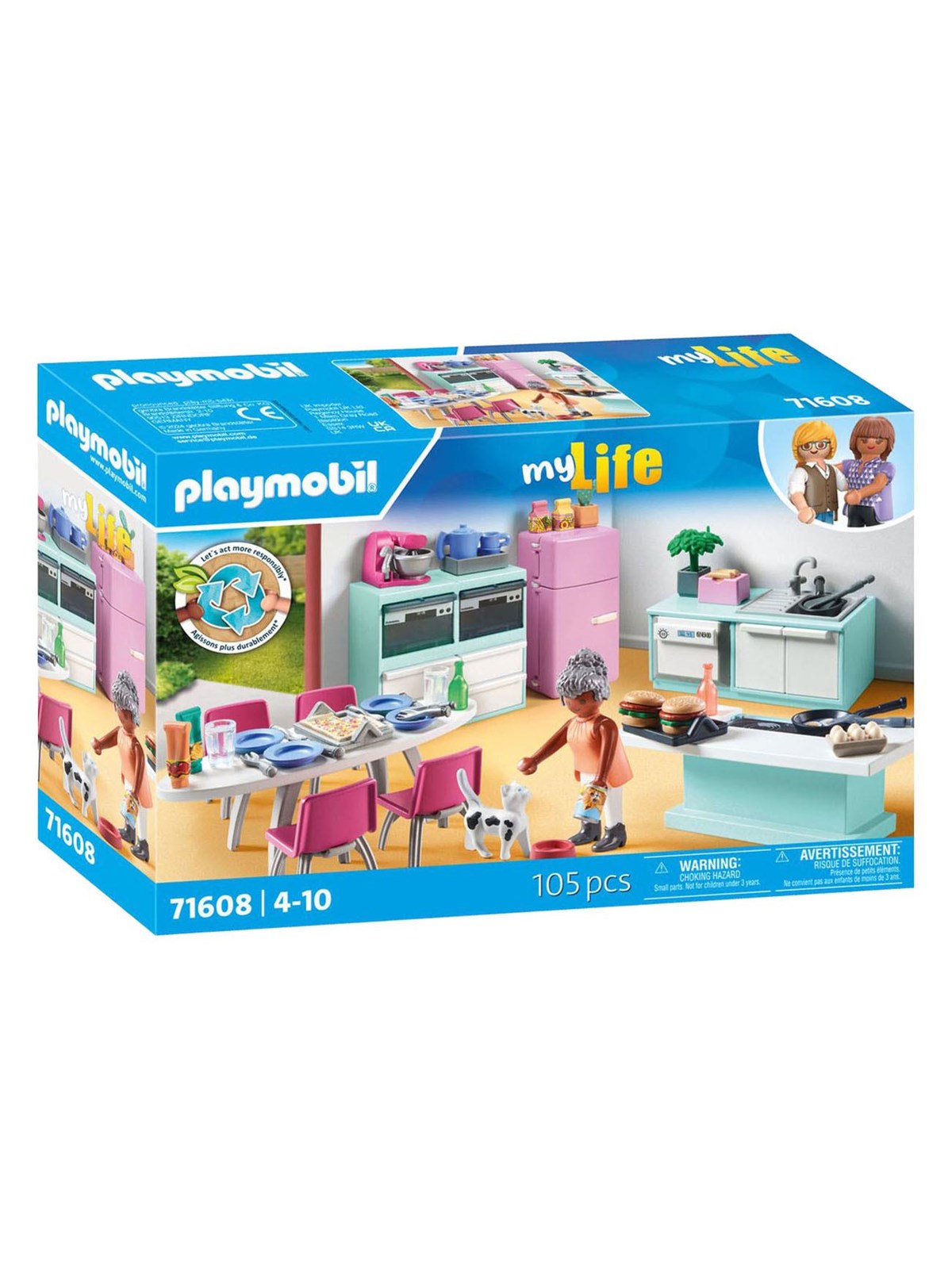 Playmobil Serie - My Life Kitchen with Dining Area - 71609