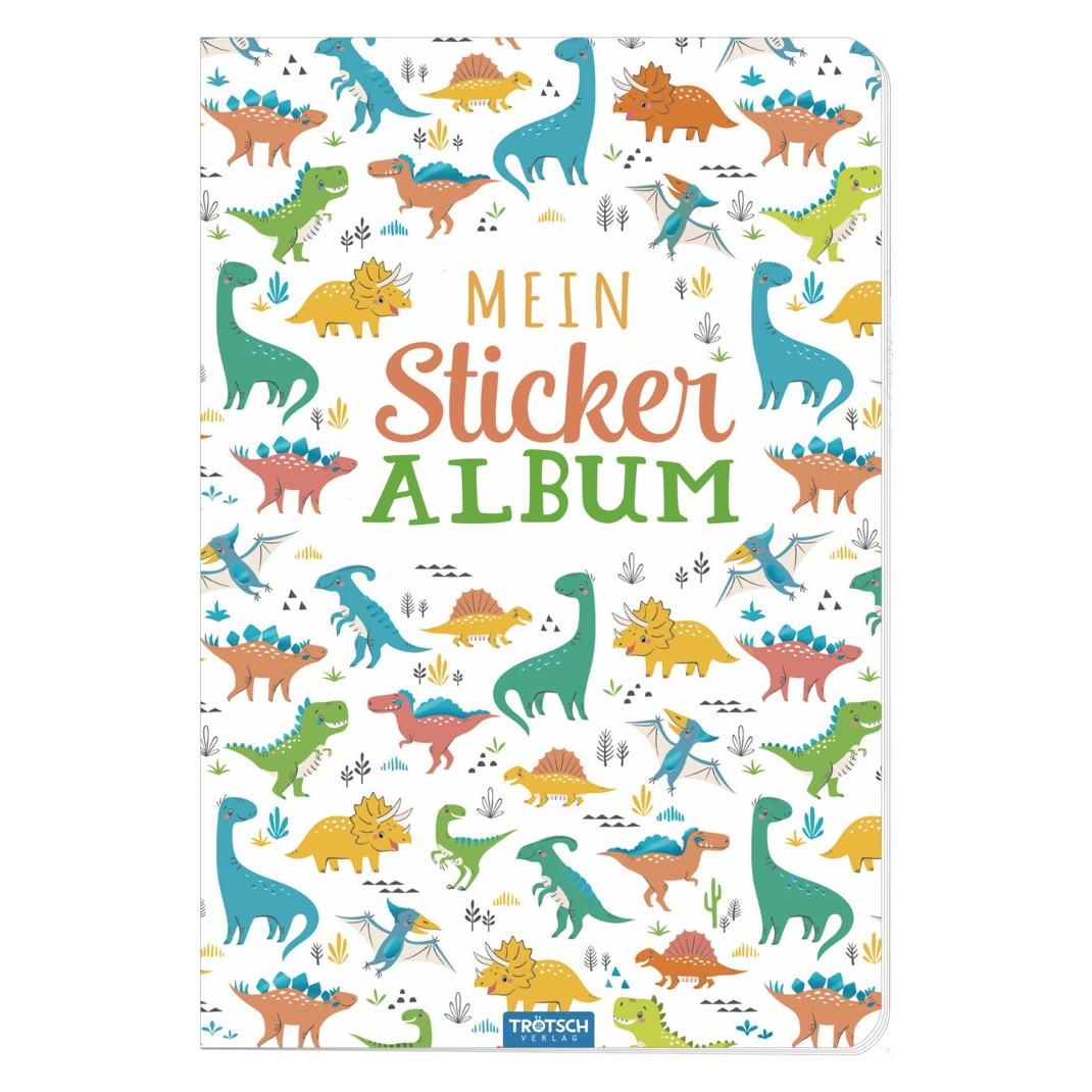 Trötsch Mein Stickeralbum Dino Stickerbuch: Album zum Sammeln (Stickeralben: zum Sammeln von Sticker (33649370)