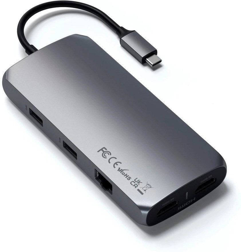 Satechi MX USB-C Multiport Adapter - Grå