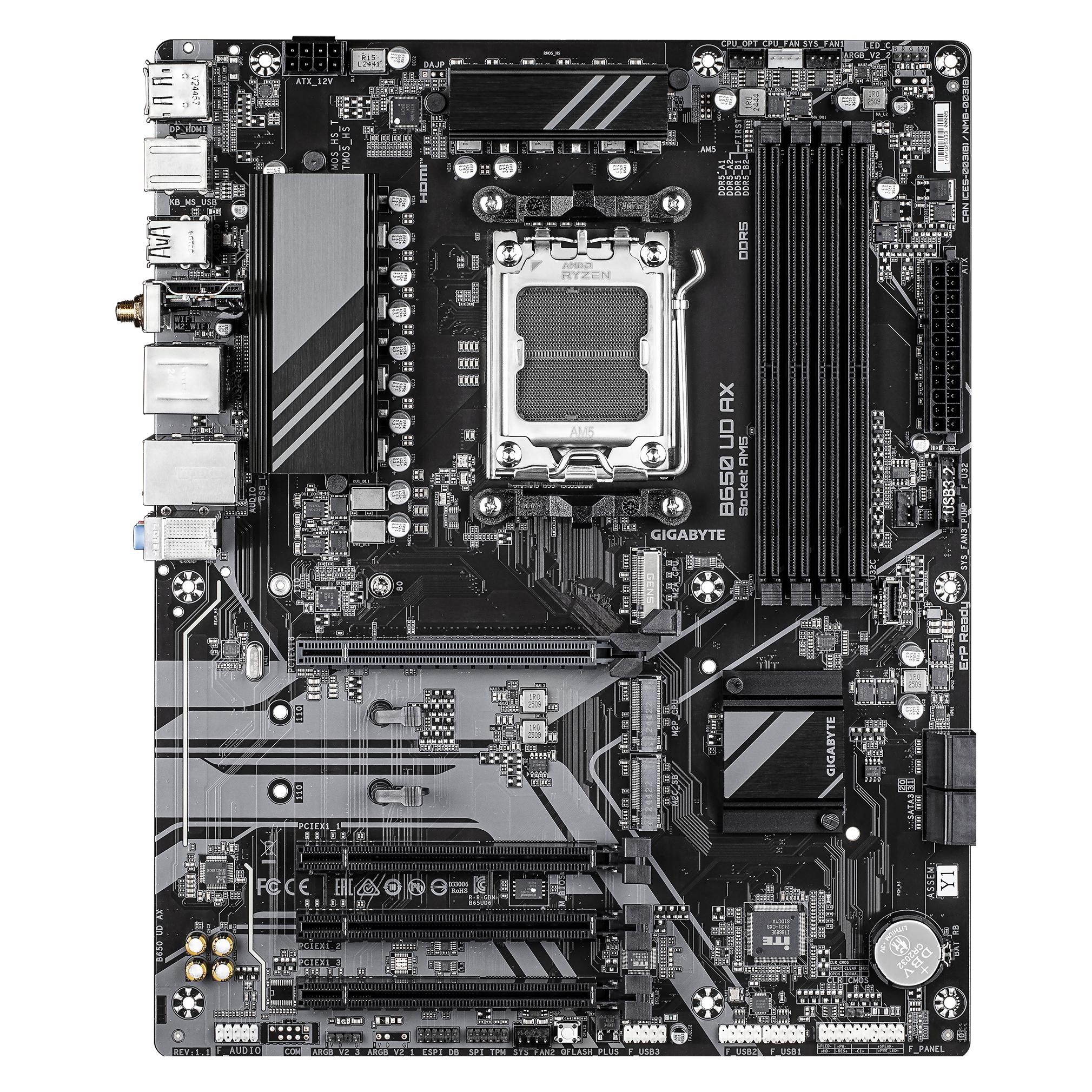 Gigabyte B650 UD AX (AM5, AMD B650, ATX) (B650 UD AX)