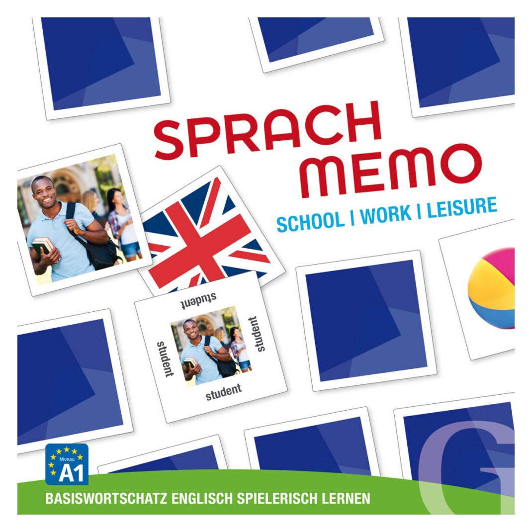 Hueber Sprachmemo Englisch: School / Work / Le (Englisch) (41252978)
