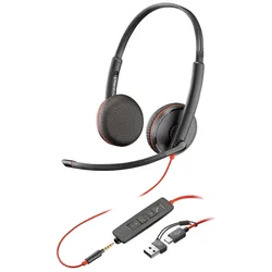 Poly Blackwire 3225 Stereo Headset