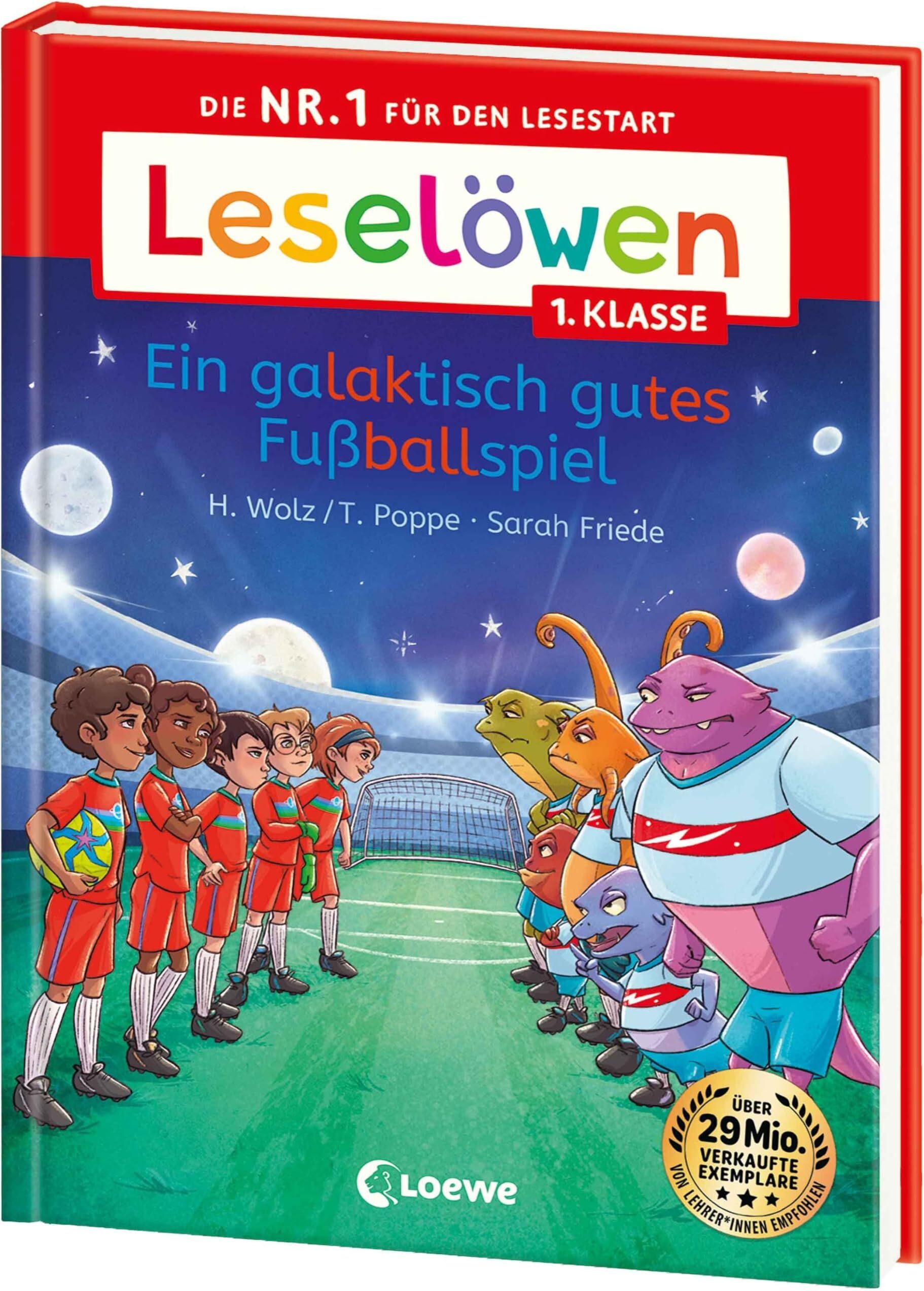 Thomas Poppe - Leselöwen 1. Klasse - Ein galaktisch gutes Fußballspiel: Die Nr. 1 für den Lesestart - Mit Leselernschrift ABeZeh - Erstlesebuch für Kinder ab 6 Jahren - Preis vom 17.10.2026 19:25:27 h