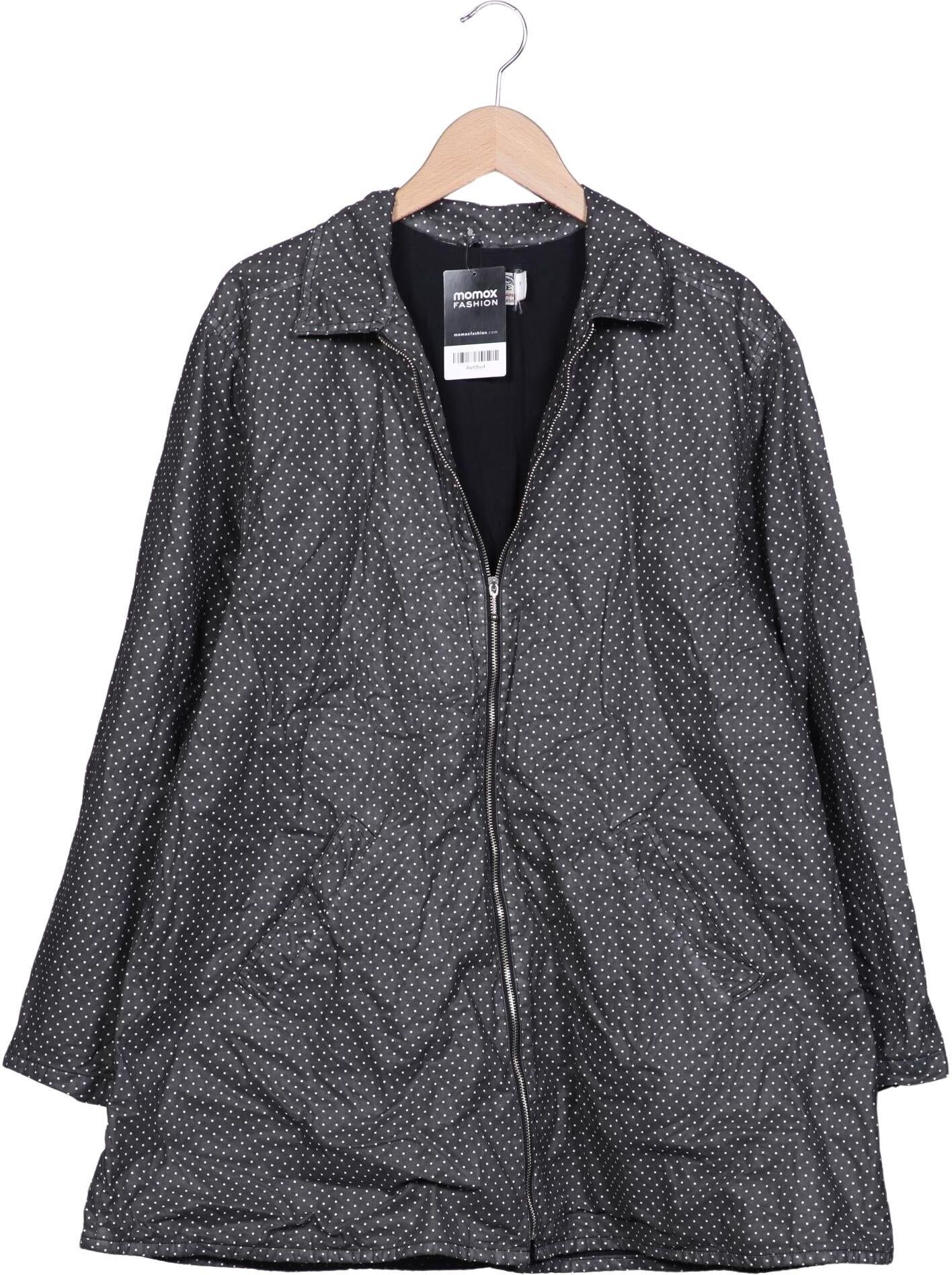 Ikks Mädchen Jacke oder Mantel, Grau, Gr. XL, Baumwolle - Second Hand