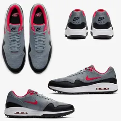 Nike Golf Air Max 1 G Herren Golfschuh grau/schwarz
