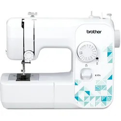 Brother X17s, Nähmaschine, Weiss, Blau
